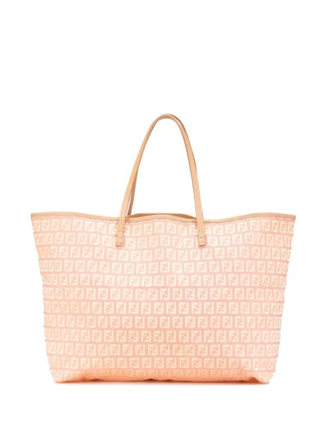 Fendi Pre-Owned 2010-present Medium Zucchino Canvas Roll tote bag