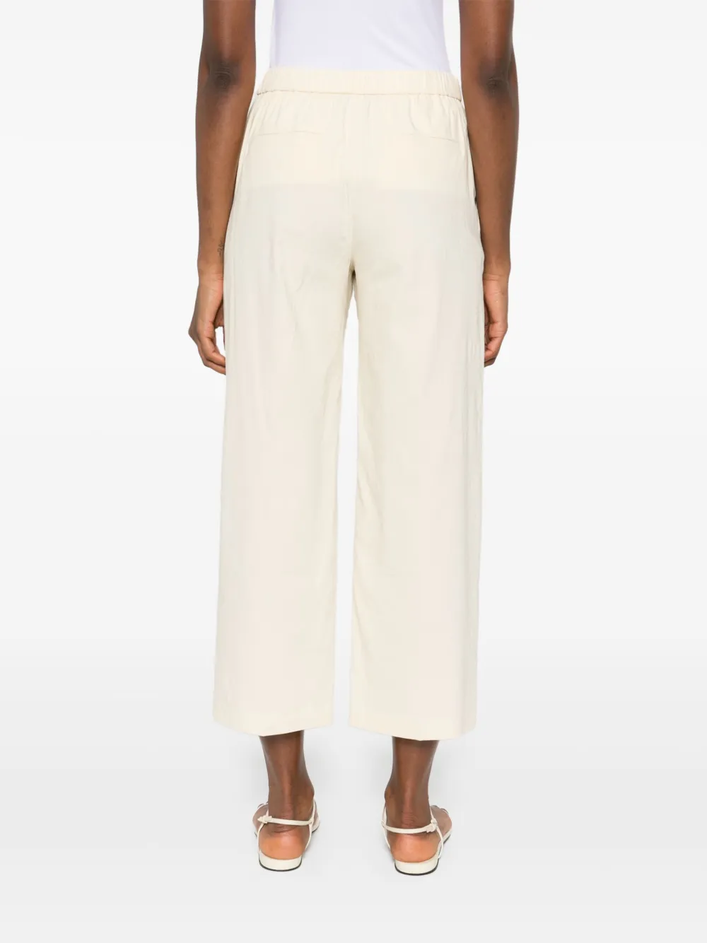 Theory Straight broek Beige