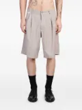 Family First wool-blend shorts - Neutrals