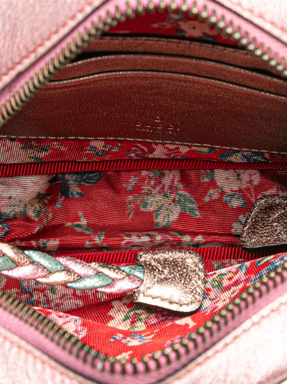 Gucci Pre-Owned Borsa a tracolla Zumi Dome mini laminata in nappa trapuntata 2000-2015