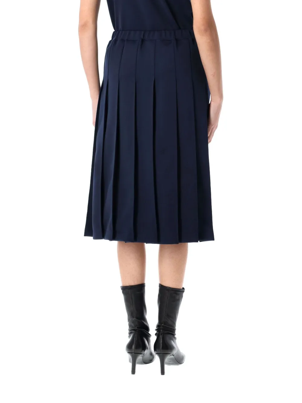 Comme Des Garçons Girl Midi-plooirok Blauw