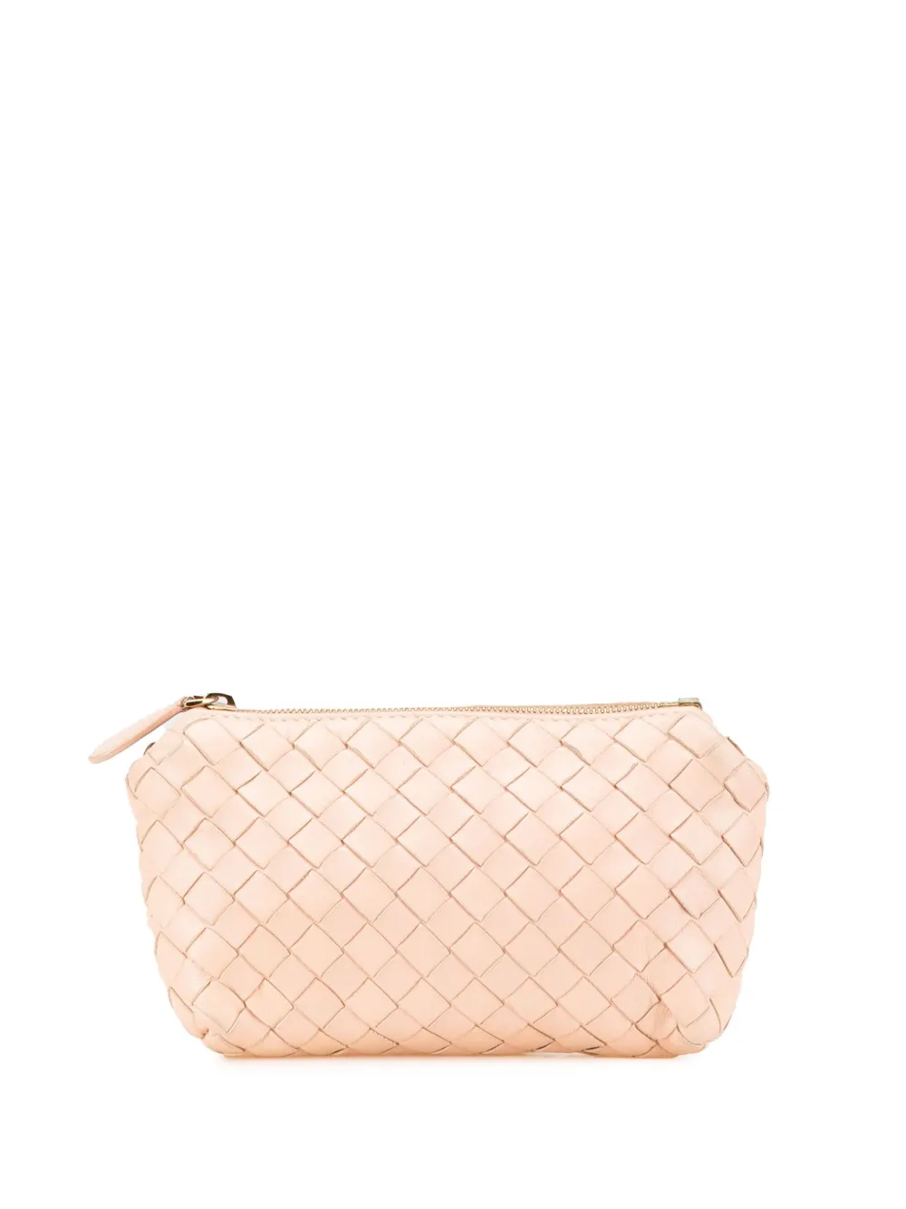 2007 Leather Intrecciato pouch