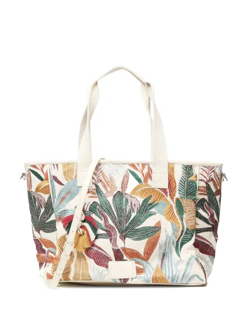 V°73 Clarissa embroidered tote bag