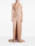 Costarellos Colette dress - Neutrals