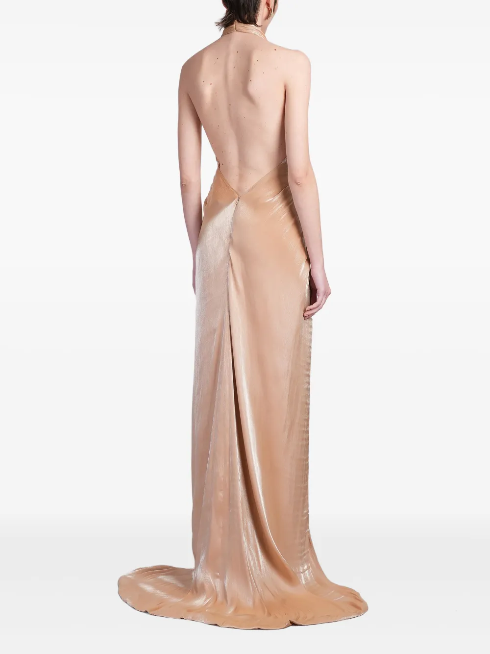 Costarellos Colette jurk Beige