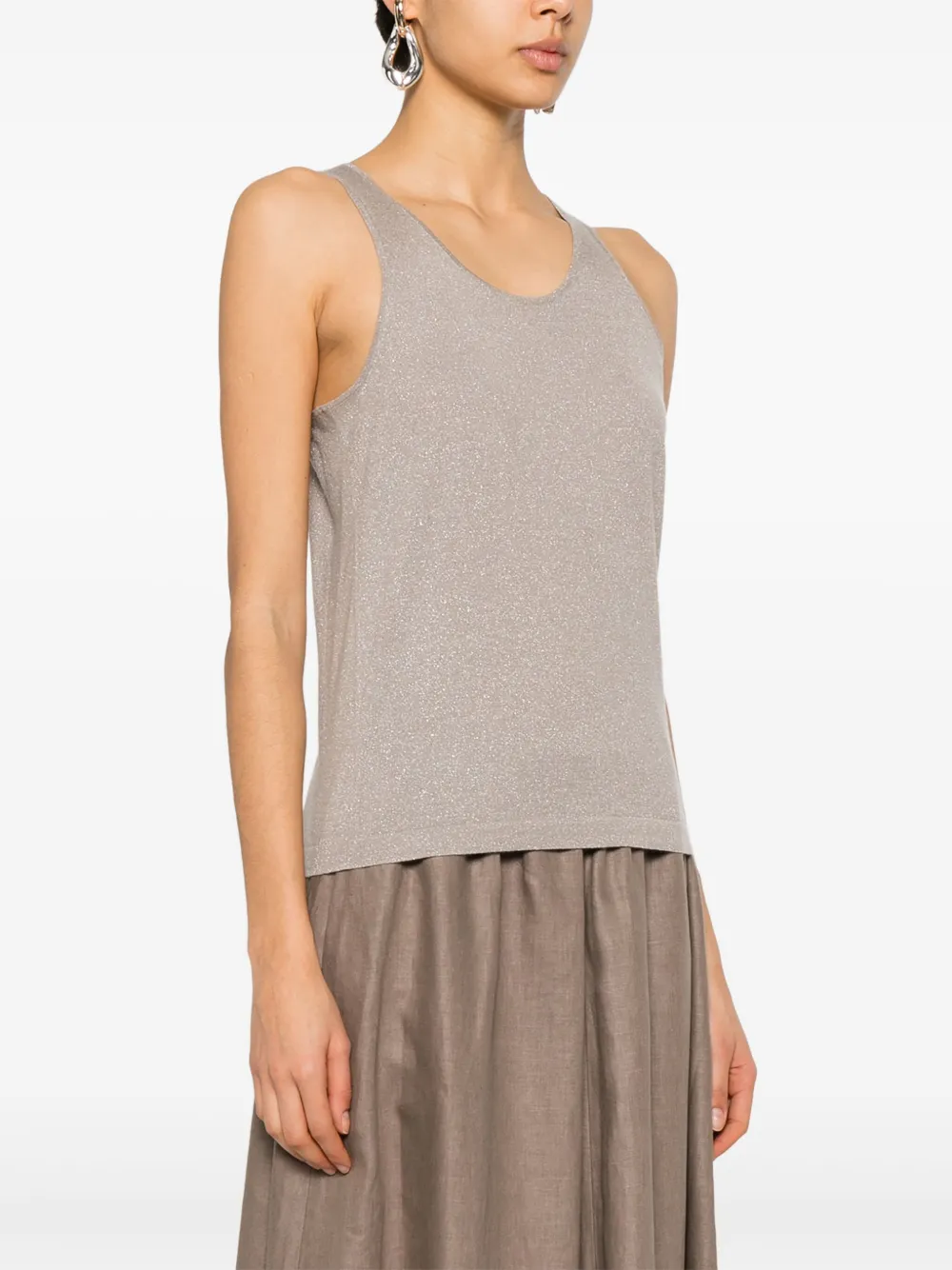 BRUNELLO CUCINELLI LUREX TOP