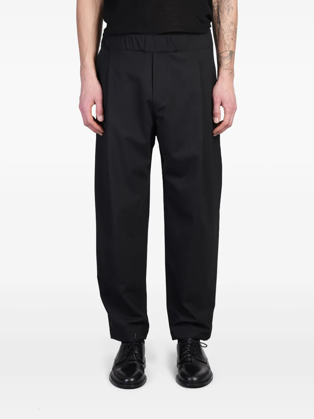 A Paper Kid wool trousers | Black | Image 1