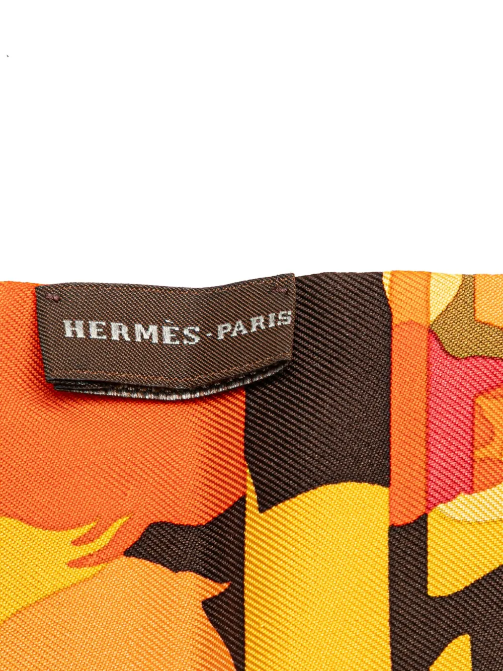 Hermès Pre-Owned mascada de seda twilly 20th Century Ex Libris En Camouflage | Image 2