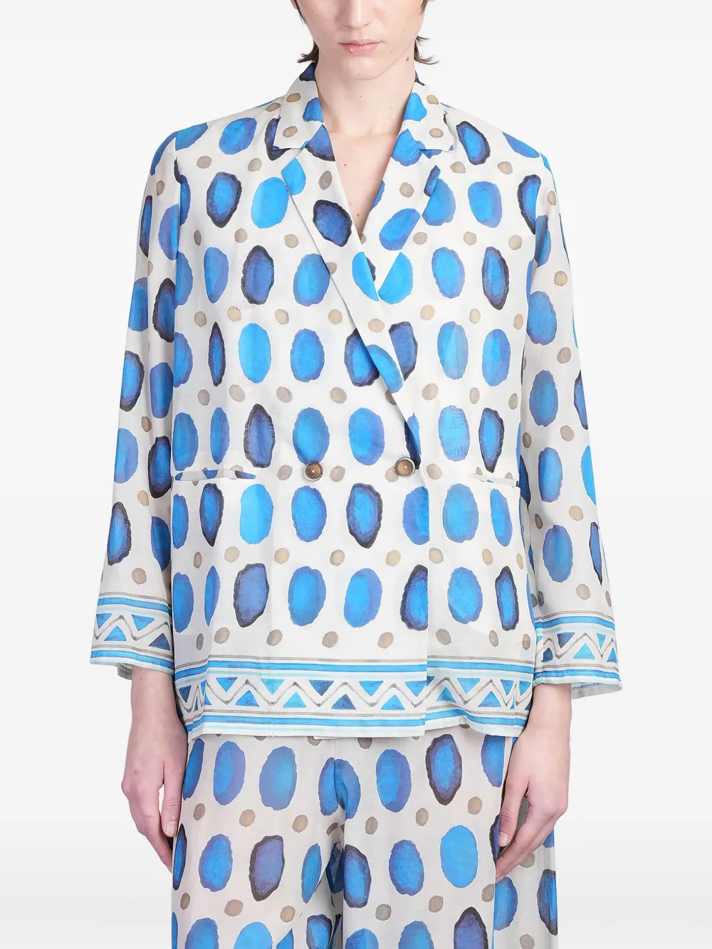 HOLY CAFTAN بليزر 'جام' | رمادي | Image 1