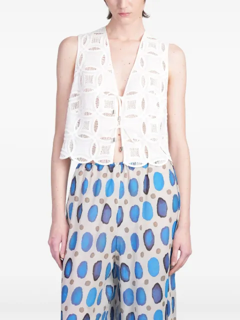HOLY CAFTAN Vivi Sangallo vest