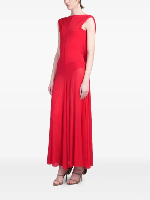 Magda Butrym Sleeveless Dress Red FARFETCH SK