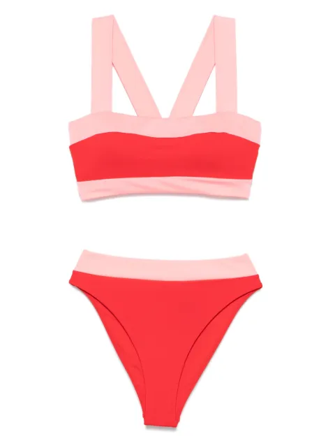 Goldbergh set de bikini con ribetes en contraste