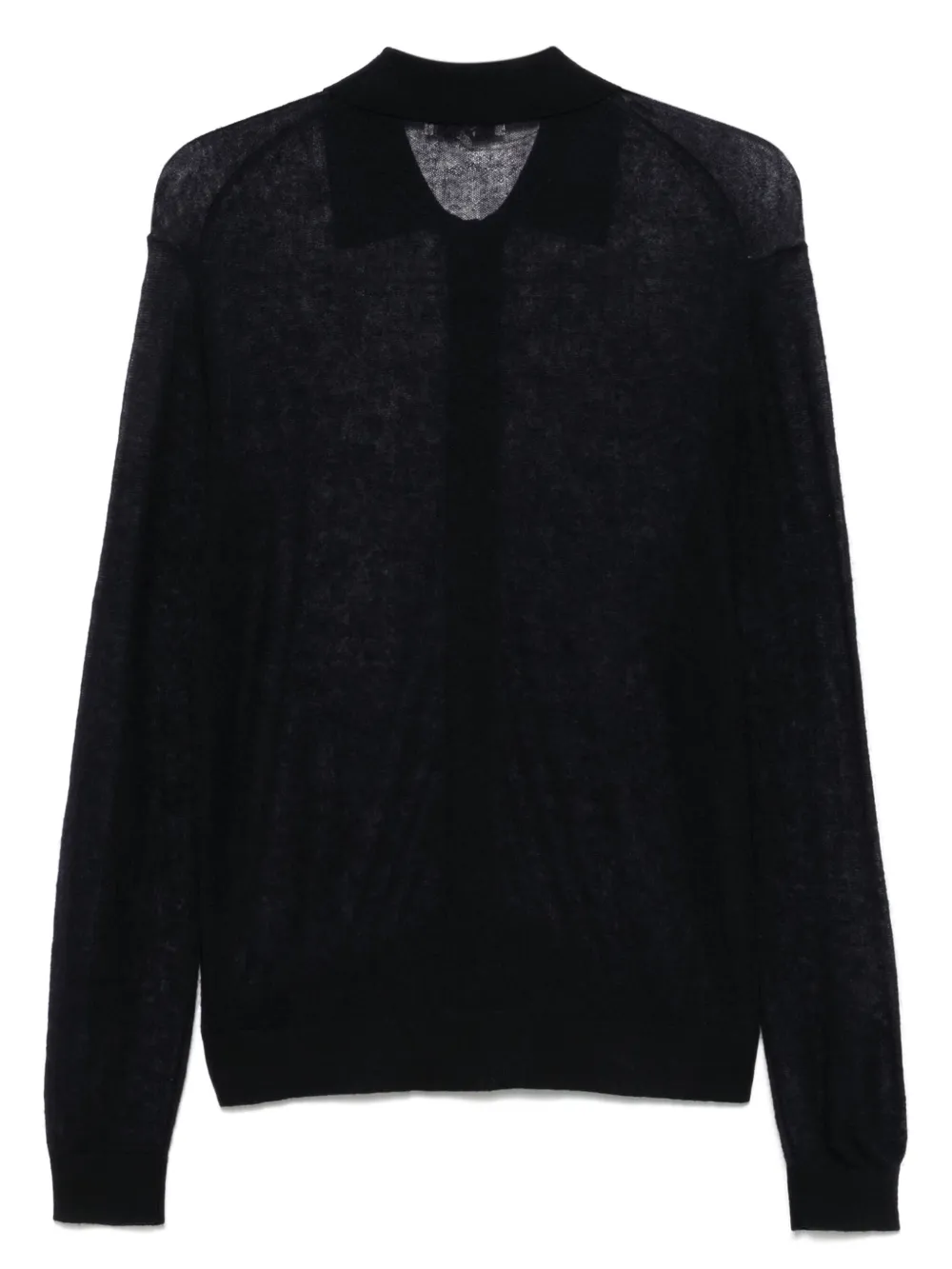 Tibi sheer polo-collar cardigan | Cardigans | Image 2