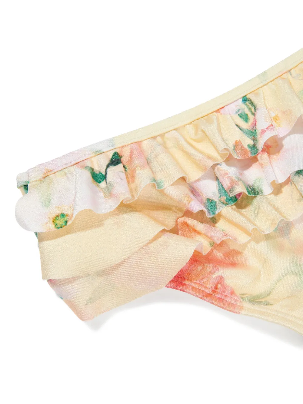 ZIMMERMANN Kids Bikinislip met ruches Geel