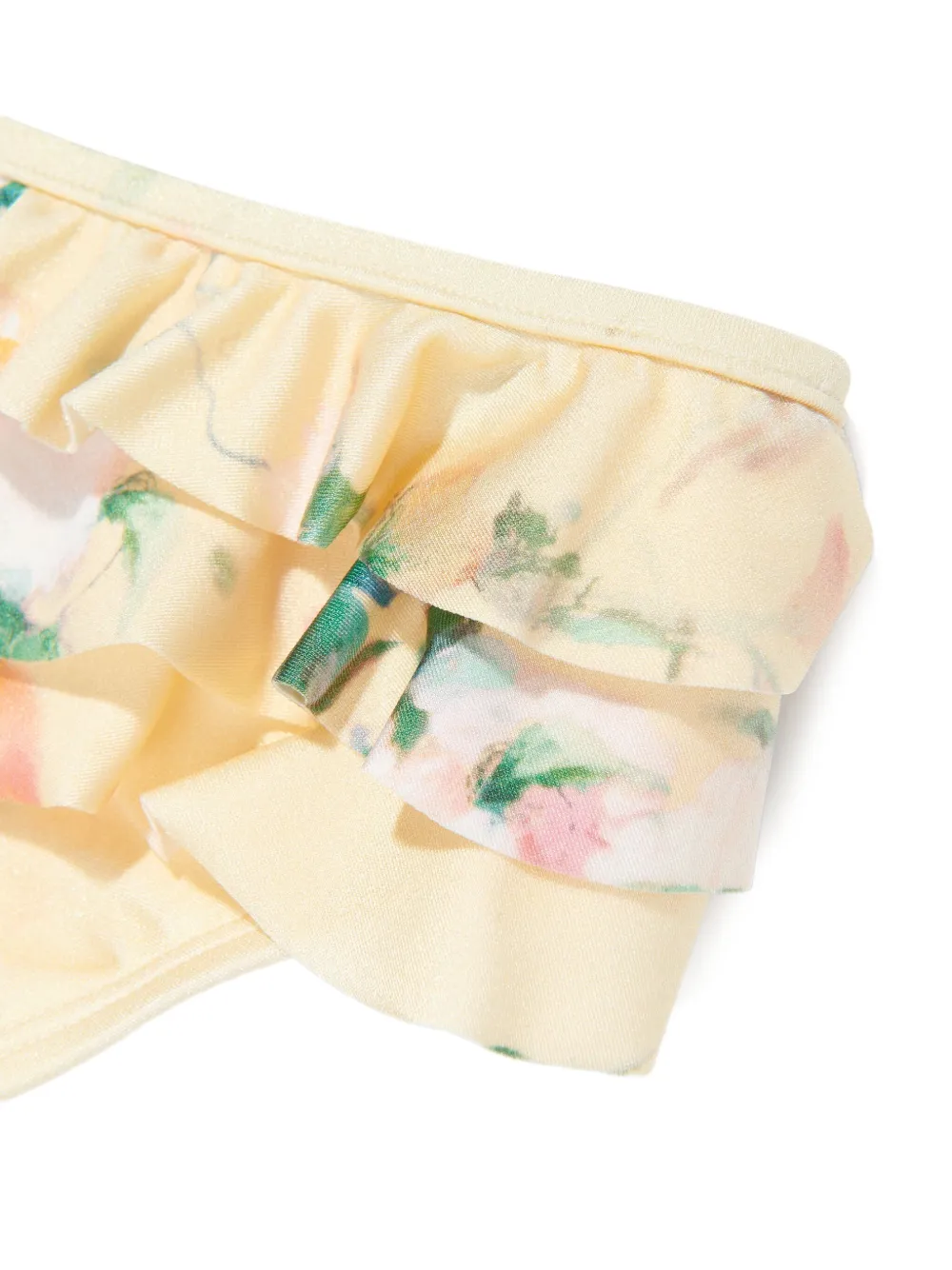 ZIMMERMANN Kids Bikinislip met ruches Geel