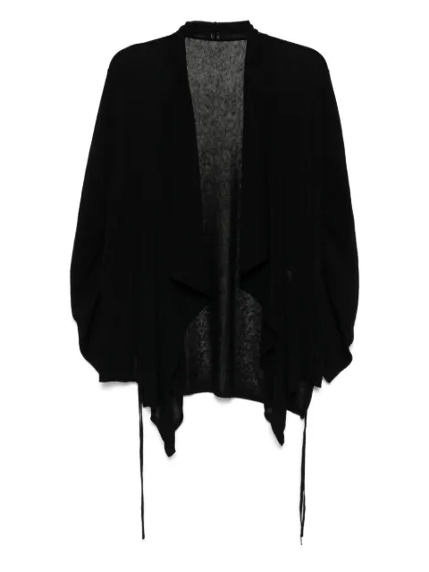 Yohji Yamamoto gathered cardigan
