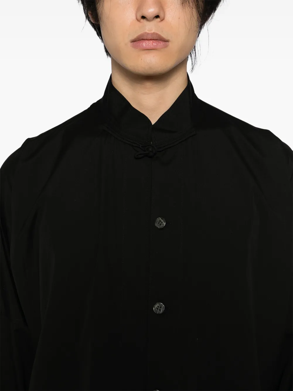 YOHJI YAMAMOTO STAND-UP COLLAR SHIRT