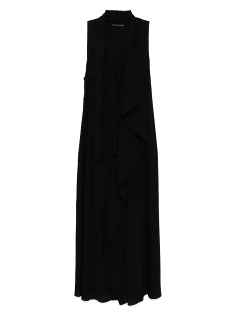 Yohji Yamamoto draped sleeveless dress
