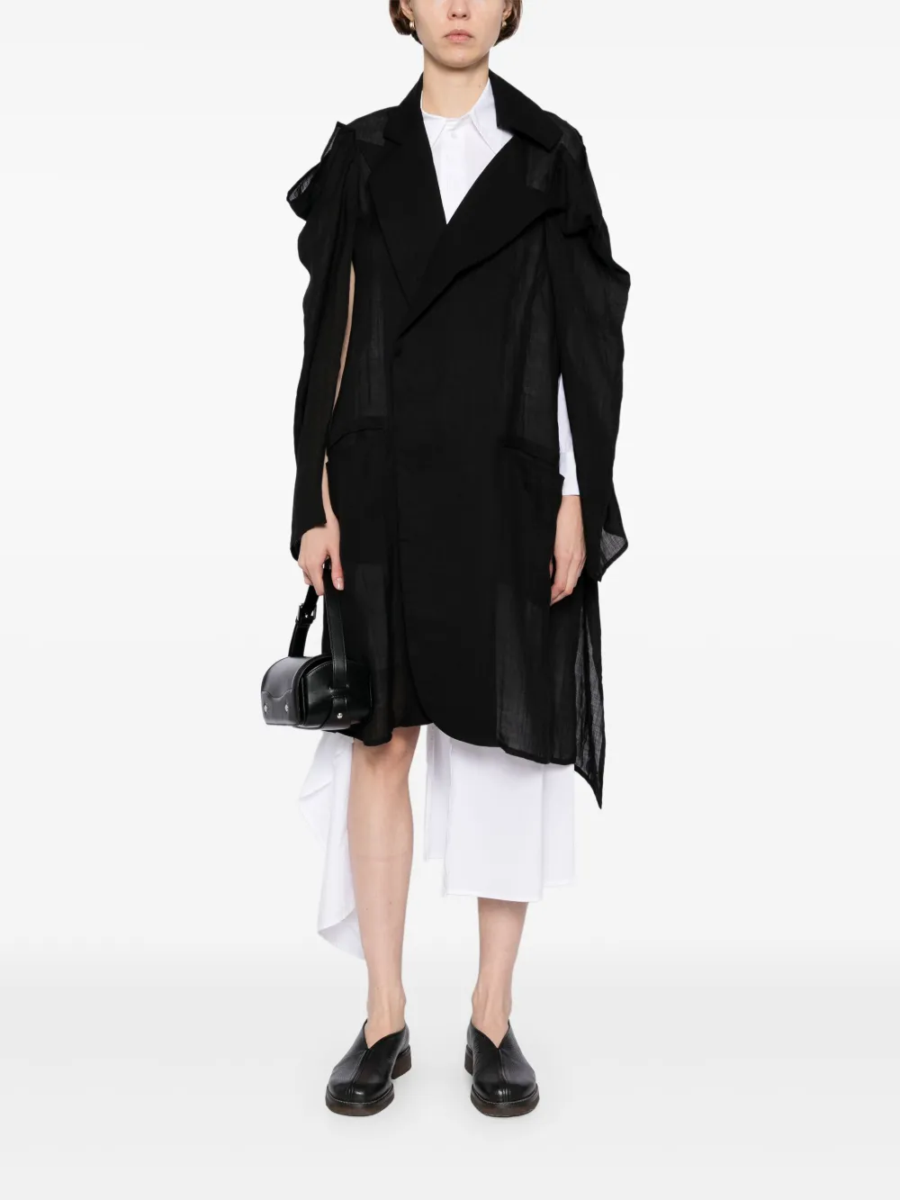 Yohji Yamamoto blazer con cinturón | Blazers | Image 2
