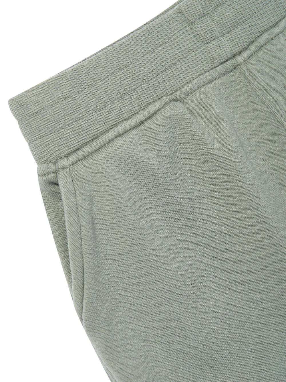 C.P. Company Kids Shorts met logopatch Groen