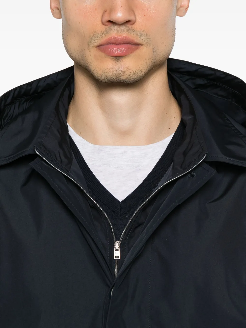 Herno Parka met capuchon Blauw