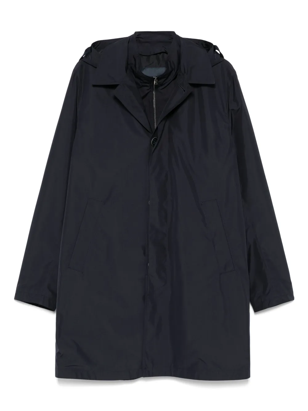 Herno parka con capucha | azul | Image 1