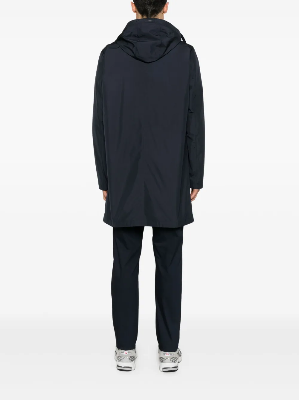 Herno Parka met capuchon Blauw