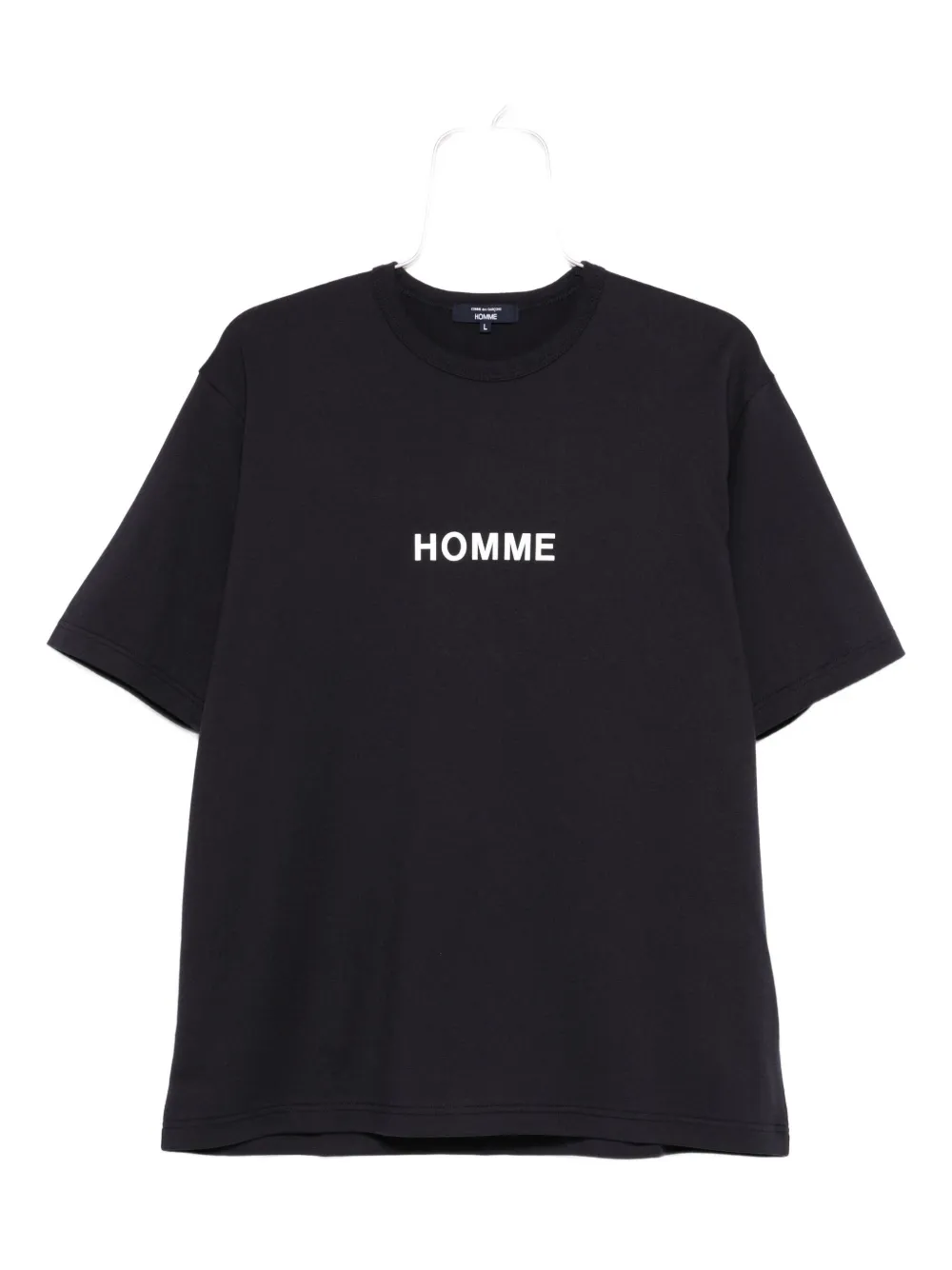 Comme des Garçons Homme logo-print T-shirt - ブルー Comme des Garçons Homme logo-print T-shirt - ブルー