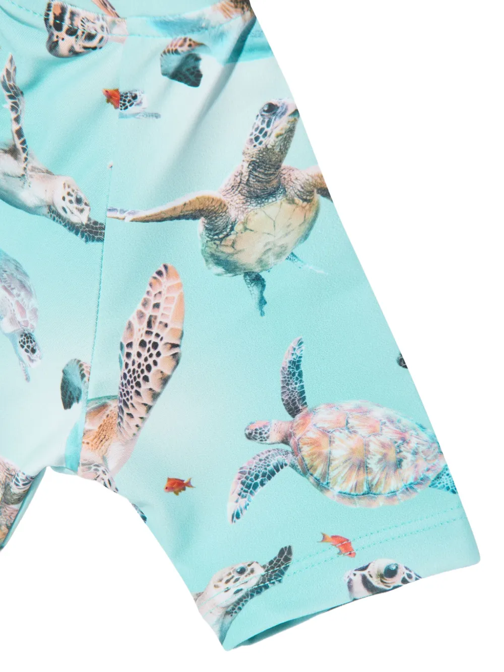Molo Badpak met schildpadprint Blauw