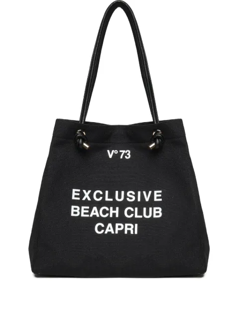 V°73 logo shoulder bag