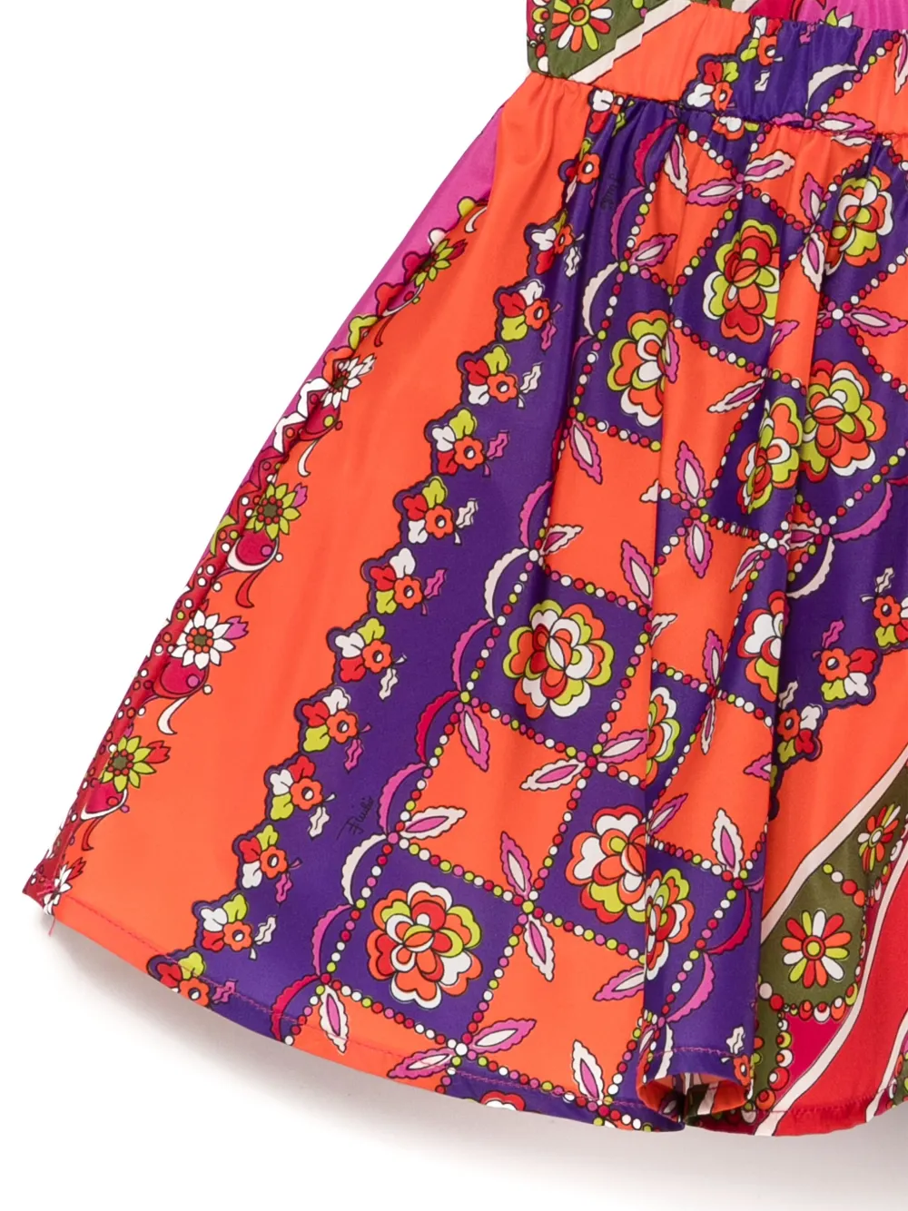 PUCCI Junior Rok met bloemenprint Rood
