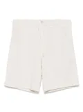 Altea patterned-jacquard shorts - White
