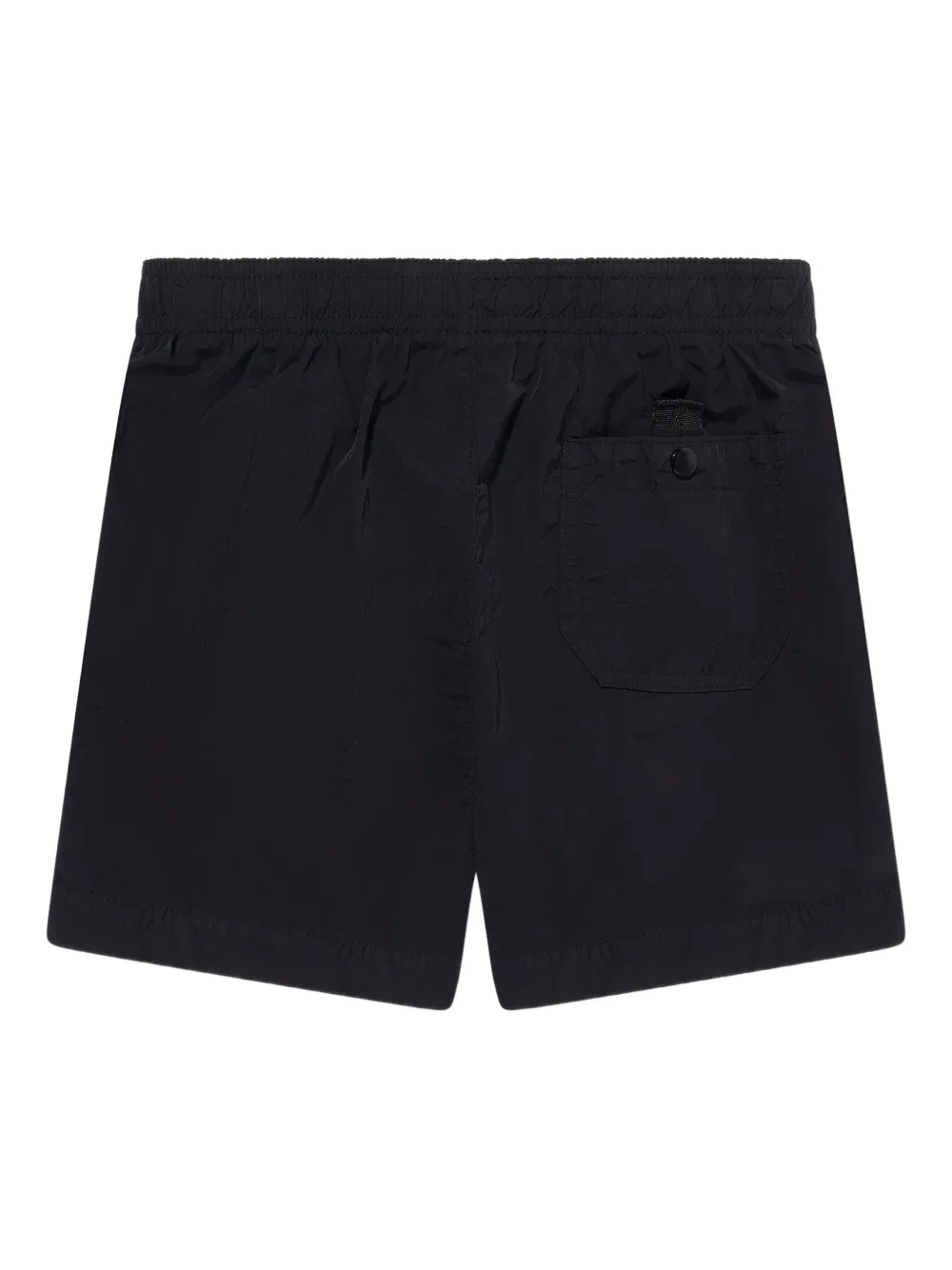 C.P. Company Kids Shorts met geborduurd logo Zwart