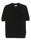 Altea fine-knit T-shirt - Black