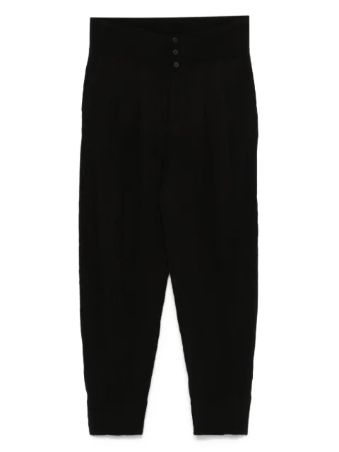 Transit pantalones con tiro alto y efecto en relieve