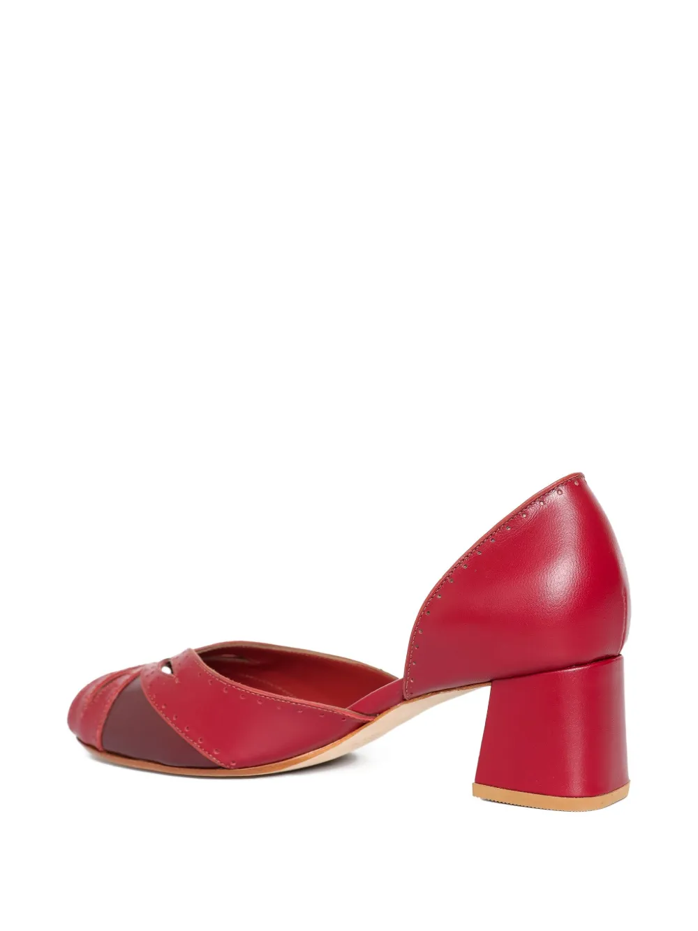 Sarah Chofakian 40mm Bosques pumps Red