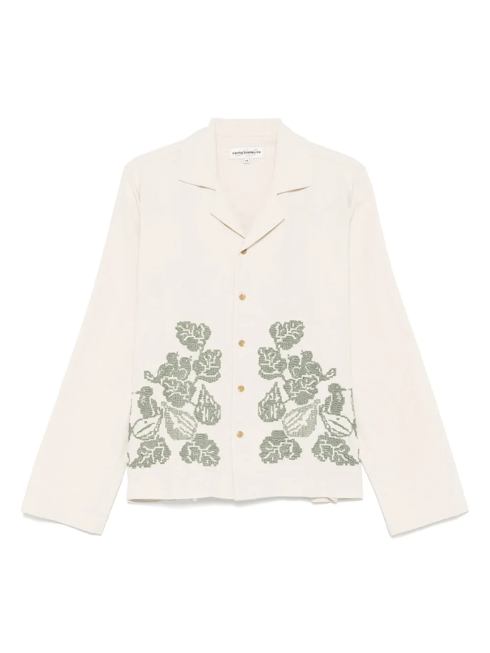 CARNE BOLLENTE Fig Leaf of Desire shirt | Neutrals | Image 1
