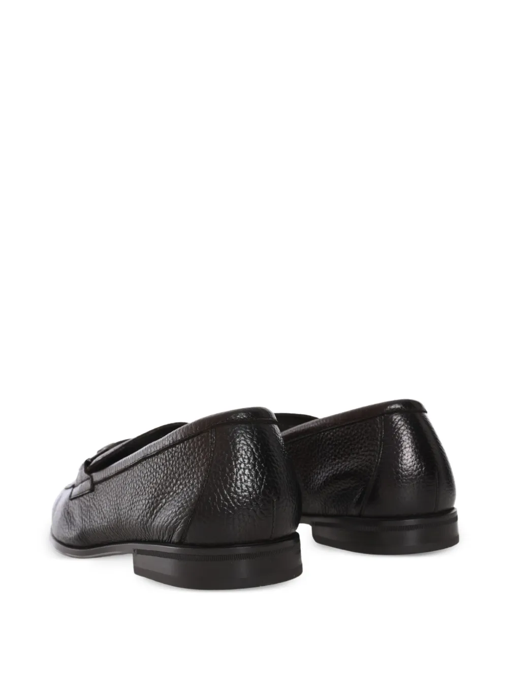 Doucal's leather loafers Brown