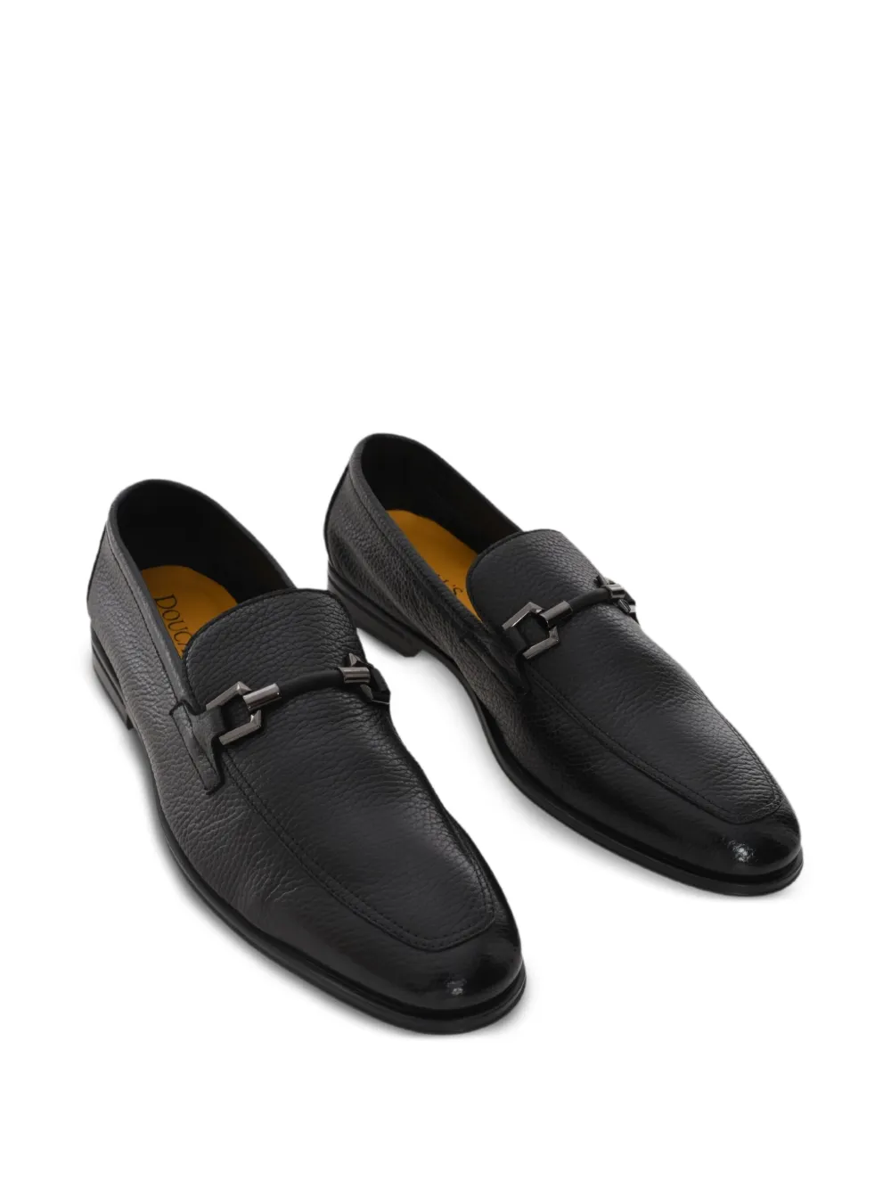 Doucal's leather loafers - Zwart