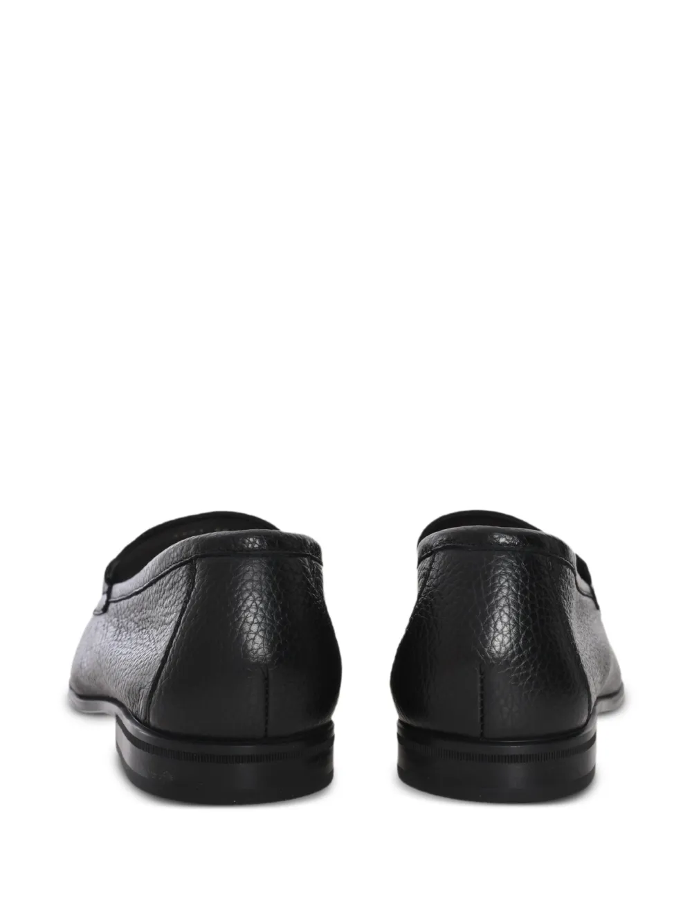 Doucal's leather loafers Black