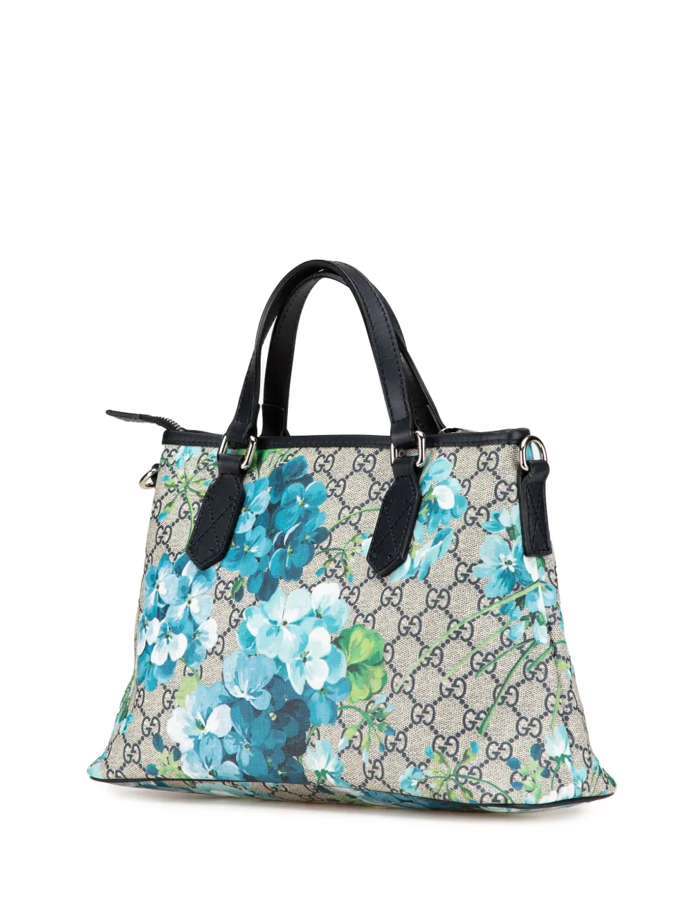 Gucci Pre-Owned Borsa a tracolla Blooms in tessuto GG Supreme 2000-2015 | Borse | Image 2