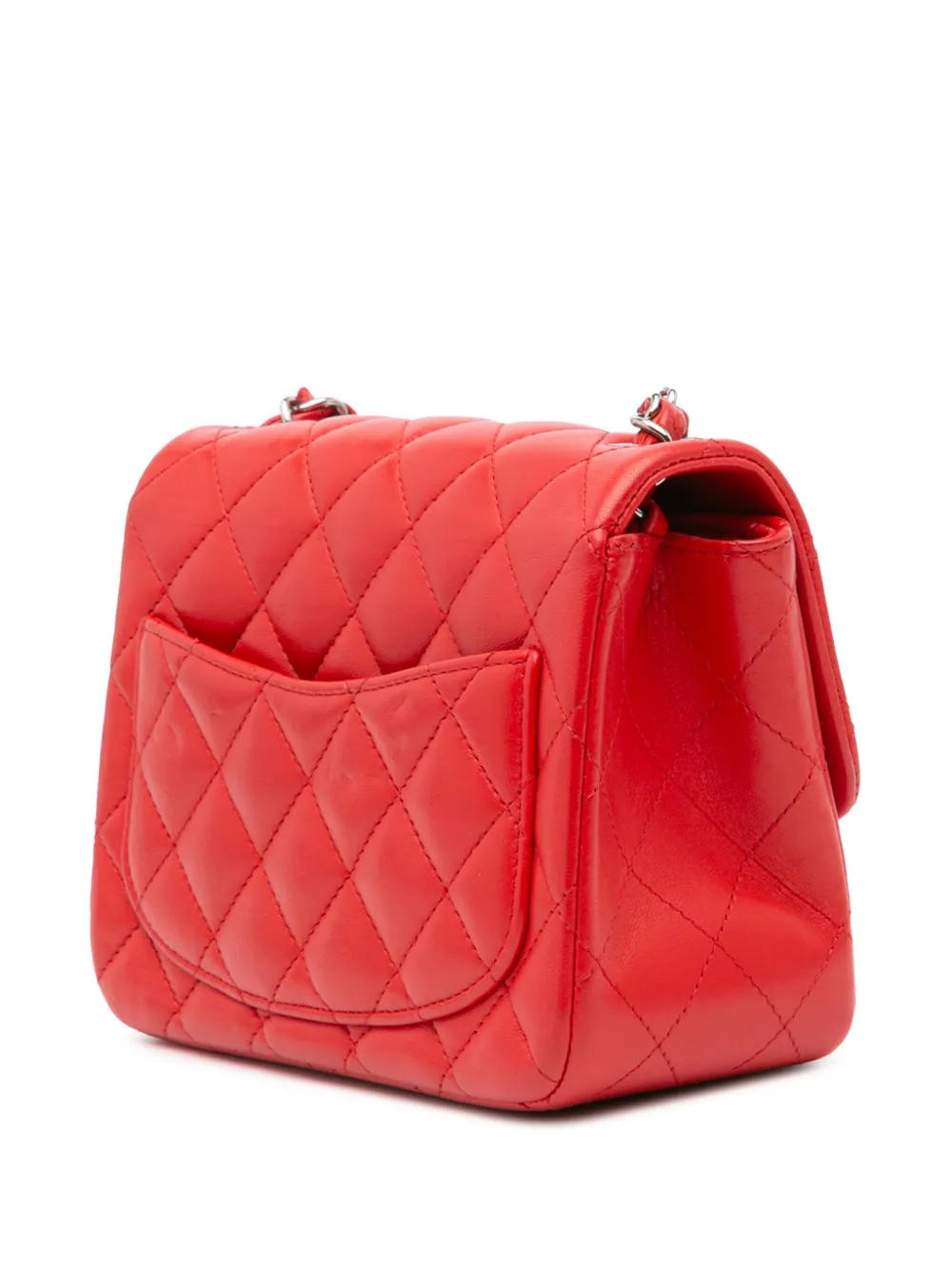 CHANEL Pre-Owned 2016-2017 Mini Square Classic Lambskin Flap crossbody bag | Pre-Owned | Image 2