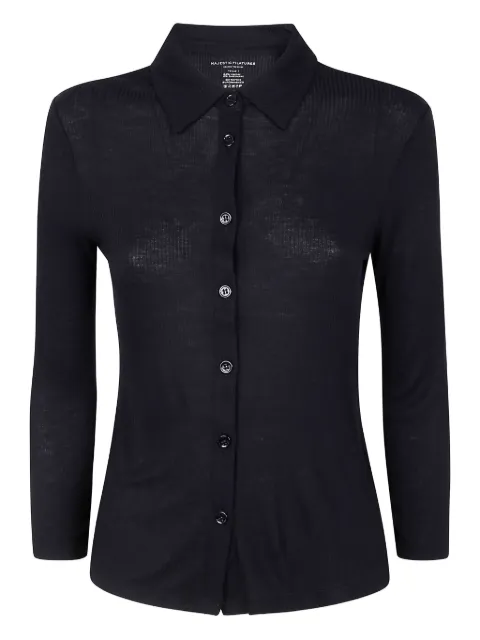 Majestic Filatures ribbed-knit shirt