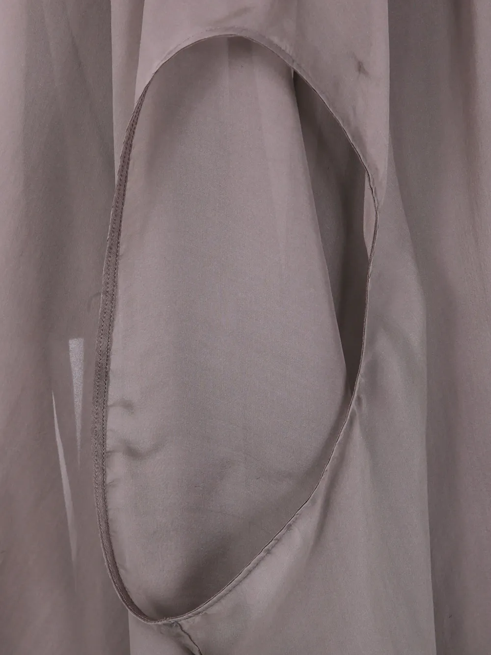 Rick Owens Semi-doorzichtige jurk Bruin