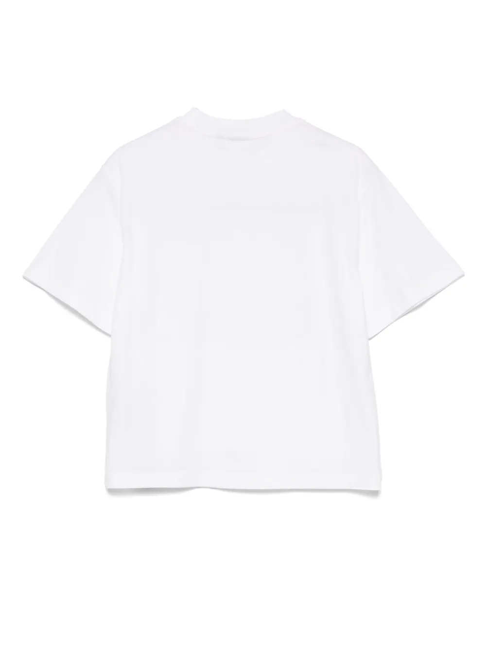 Aspesi Kids T-shirt met logo-label Wit