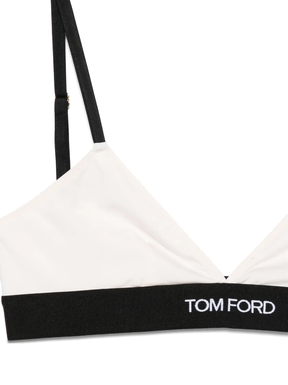 TOM FORD Bh met logoband Beige