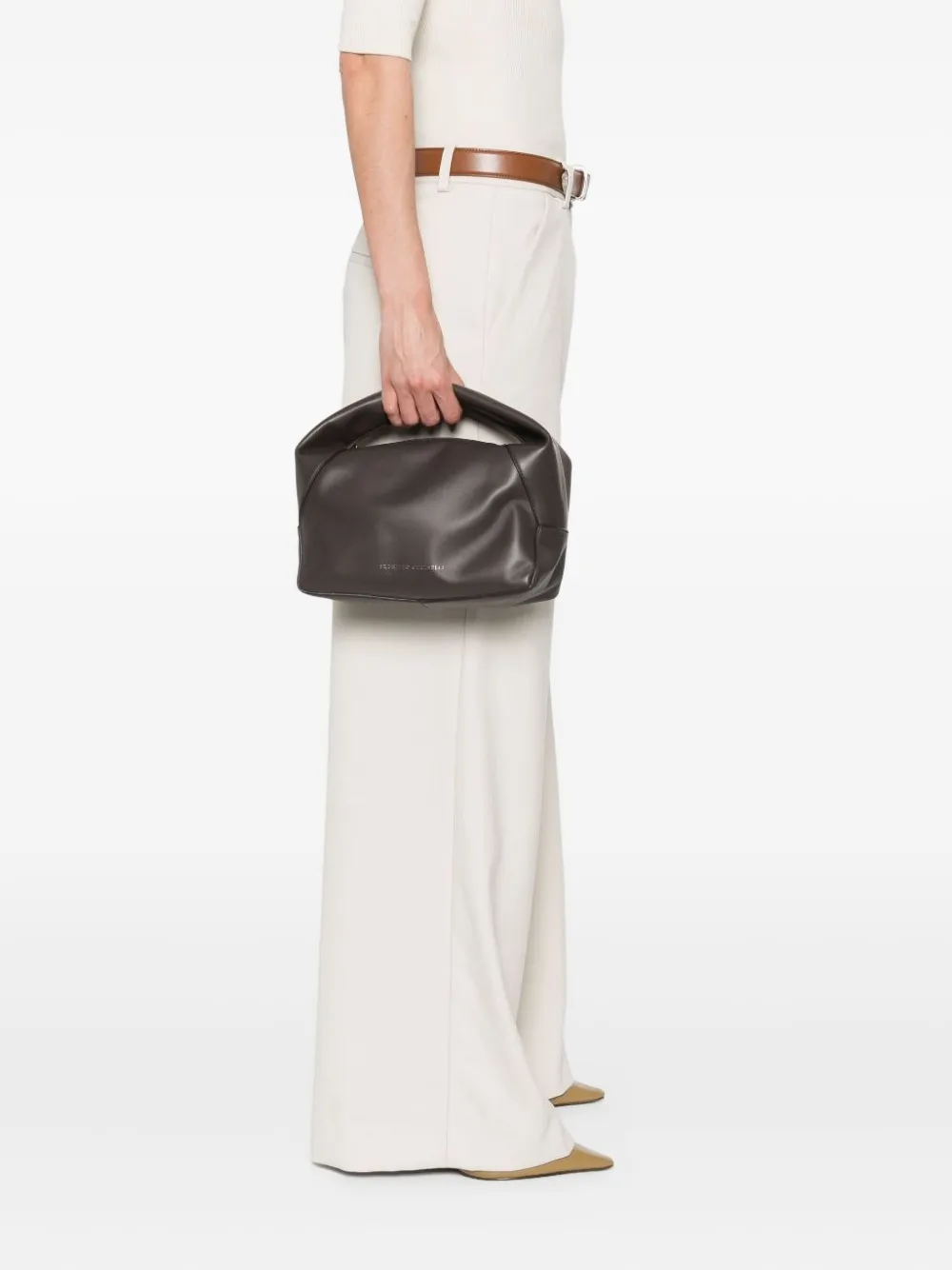 Brunello Cucinelli BC Duo shopper Bruin