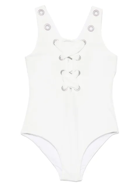Monnalisa traje de baño estilo corset