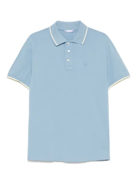 Jacob Cohën Camisa polo com acabamento contrastante