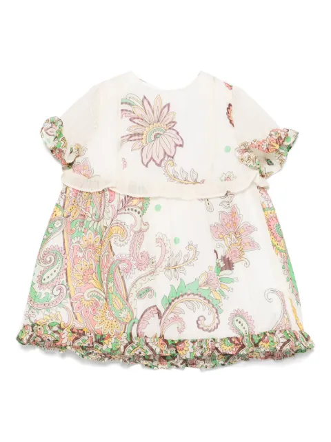 ETRO KIDS paisley-print dress